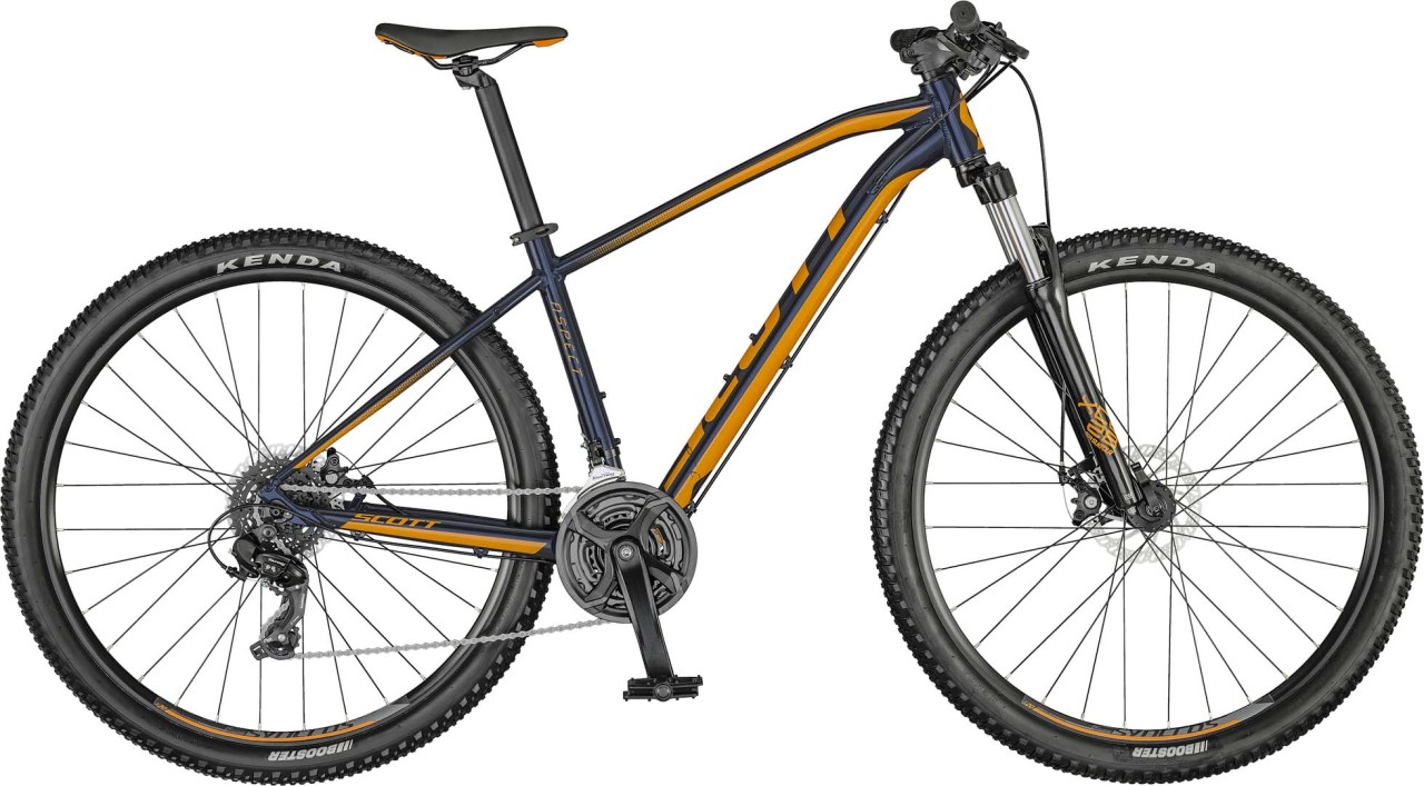 Scott aspect 770 2021 hardtail 27.5 mountain bike top orange