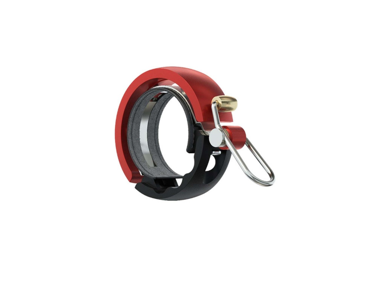 Knog Bell Oi Luxe small black/red