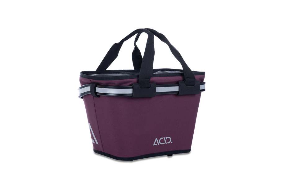 ACID Handlebar basket CITY 15 FILink - grey