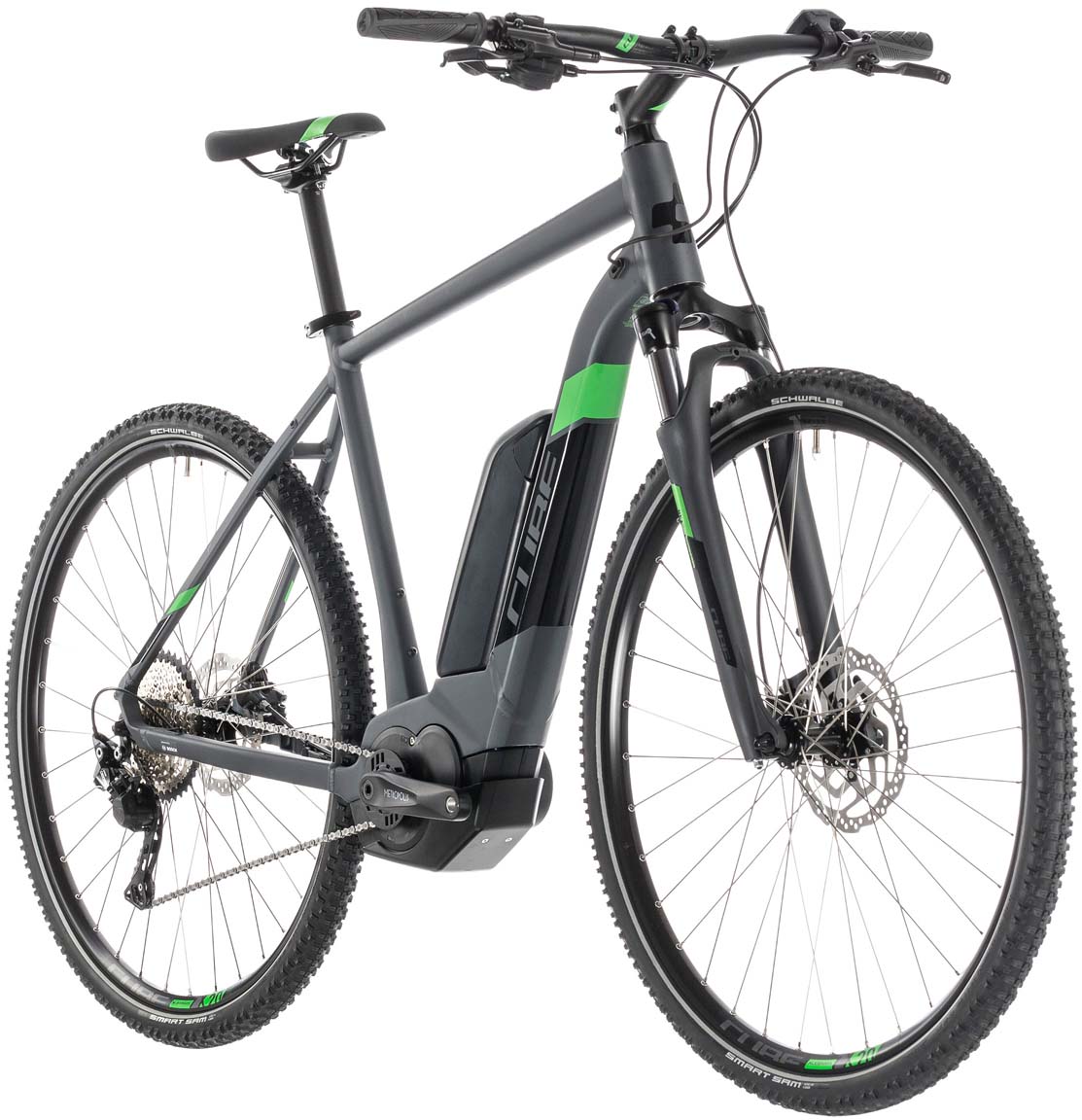 cube cross black green