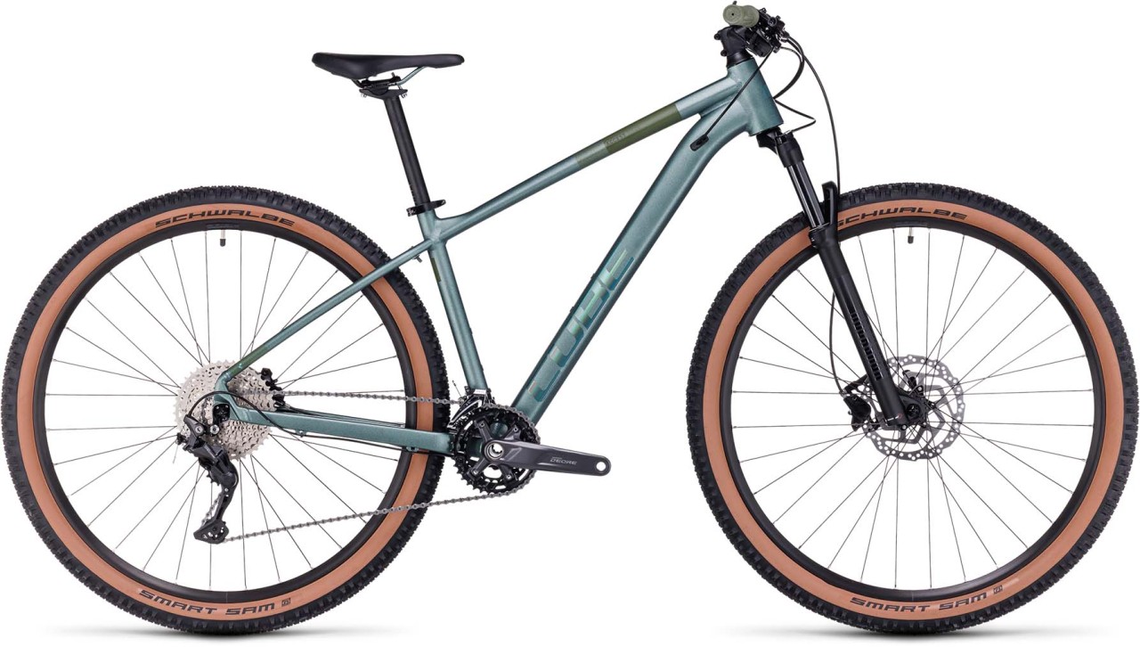 Cube Access WS Race sparkgreen n olive 2023 - Hardtail Mountainbike Women