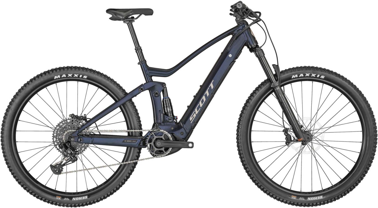 Scott Strike eRIDE 930 Deep Sparkle Blue 2023 - E-Bike Fully Mountainbike