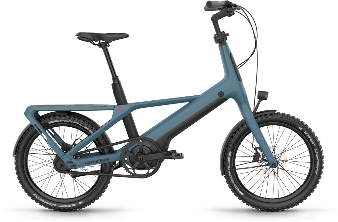 Winora Radius Greyblue matt 2022 - Compact E-Bike