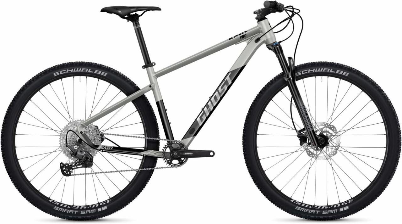 Ghost Kato Pro 29 AL light grey pearl / black matt 2023 - Hardtail Mountainbike