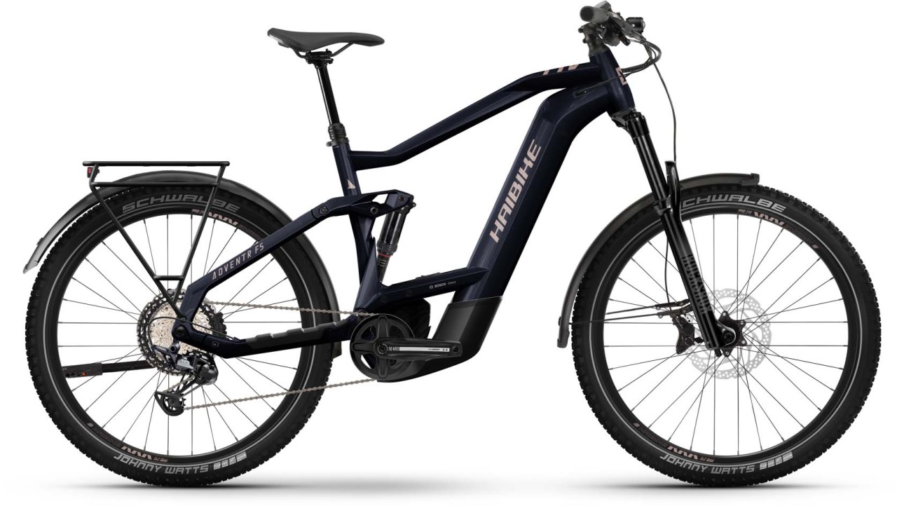 Haibike Adventr FS 11 midnight/copper gloss 2023 - E-Bike Fully Mountainbike