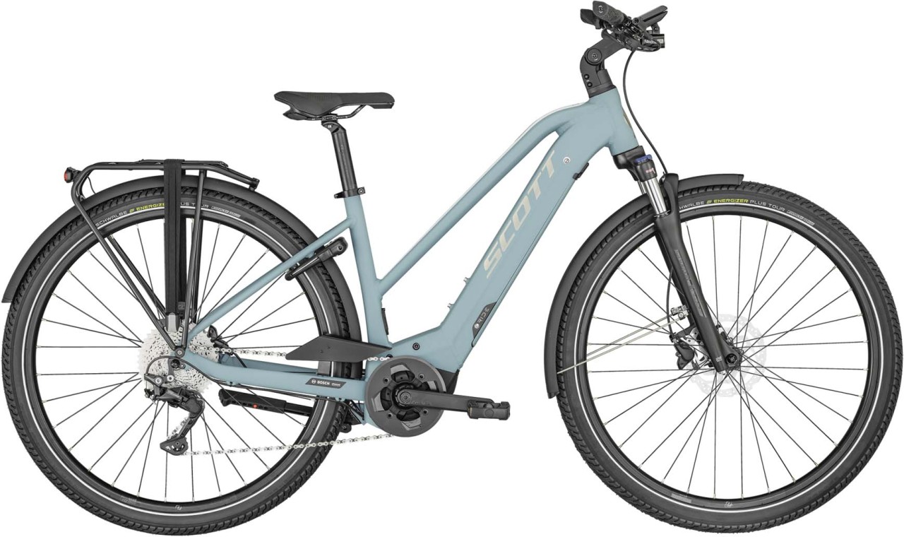 Scott Sub Tour eRIDE 10 Lady Muted Blue 2023 - Touring E-Bike Women