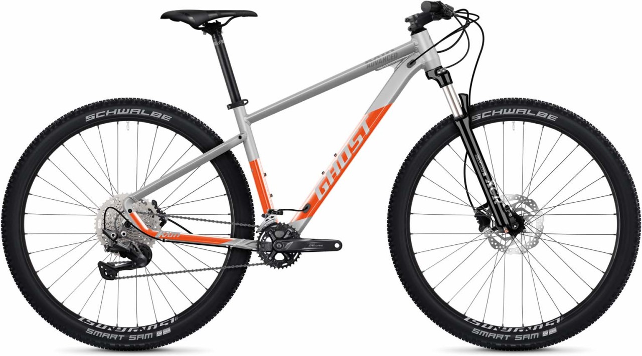 Ghost Kato Advanced 29 AL light grey / dark orange matt / glossy 2023 - Hardtail Mountainbike