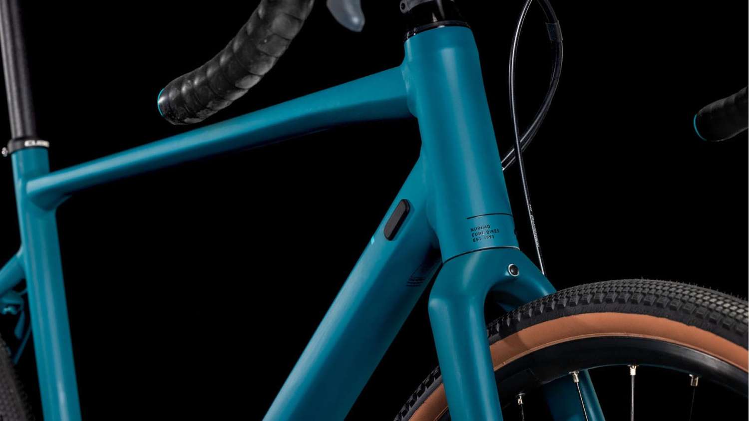 Cube Nuroad ONE poseidongreen n black 2025 Gravel bike MHW