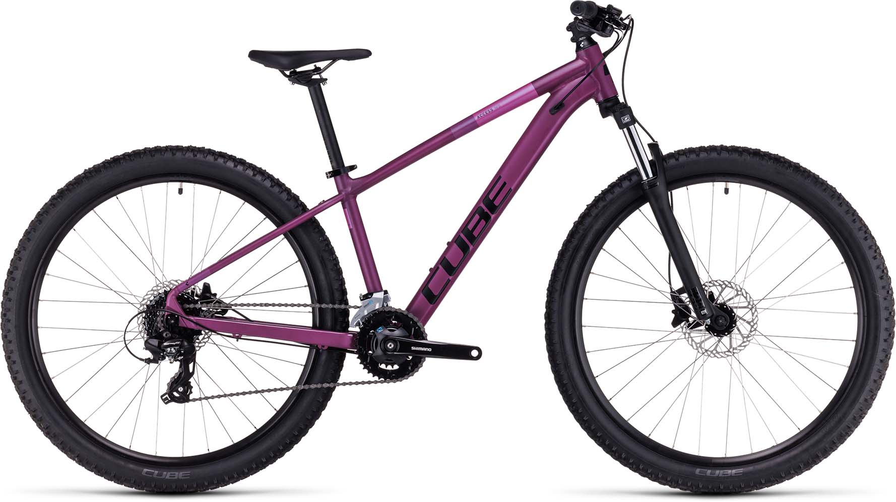 Cube Access WS Darkpurple N Pink: Hardtail MTB