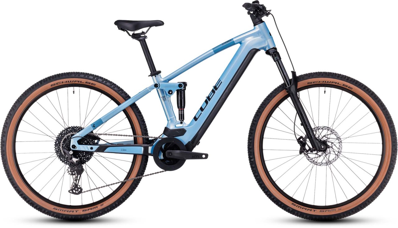 Cube Stereo Hybrid 120 Pro 750 sagemetallic n black 2023 - E-Bike Fully Mountainbike