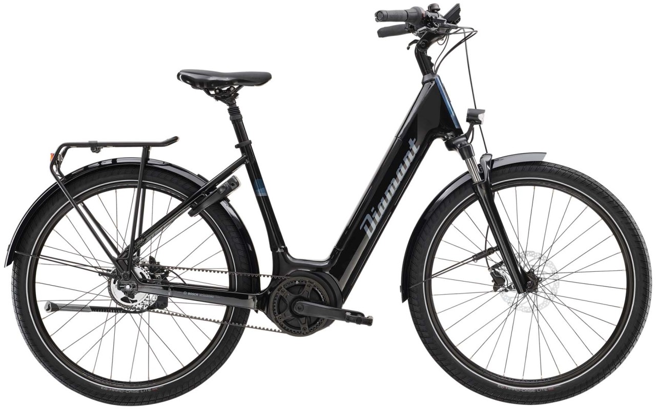 Diamant Beryll Esprit Gen 3 TIE 545Wh Tiefschwarz 2023 - Touring E-Bike Easy Entry