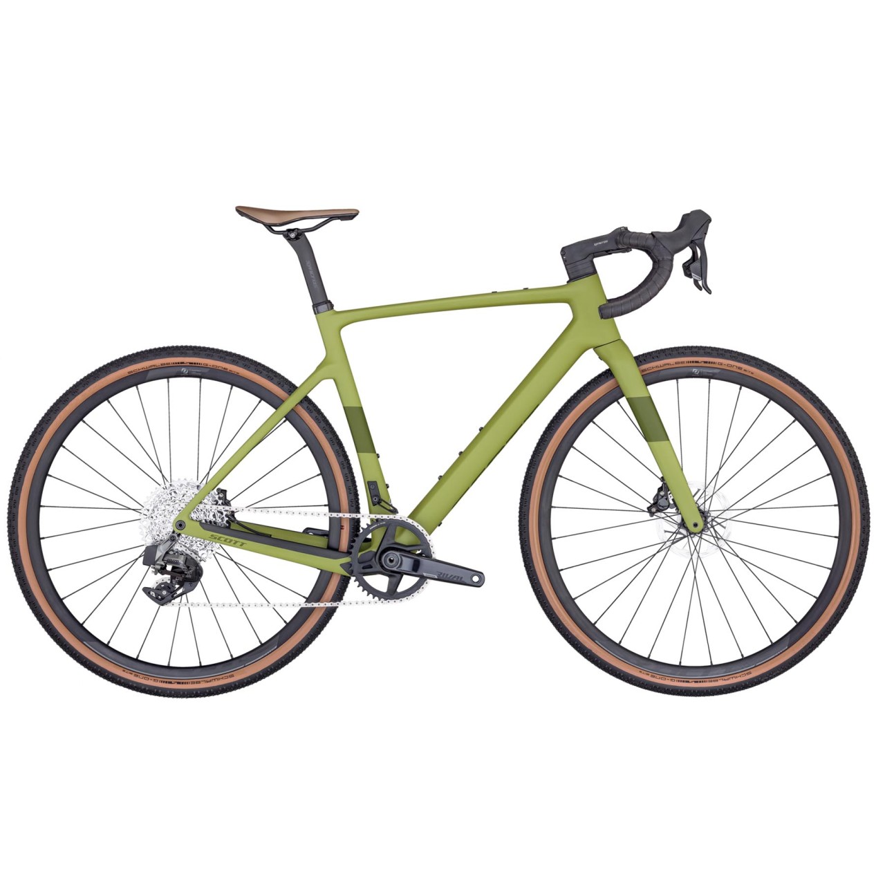 Scott Addict Gravel 30 Ever Green 2024 - Gravel bike