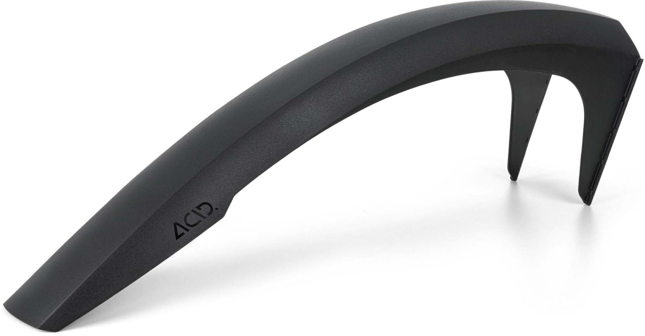 ACID Mudguard Mud Blocker, rear, short, black