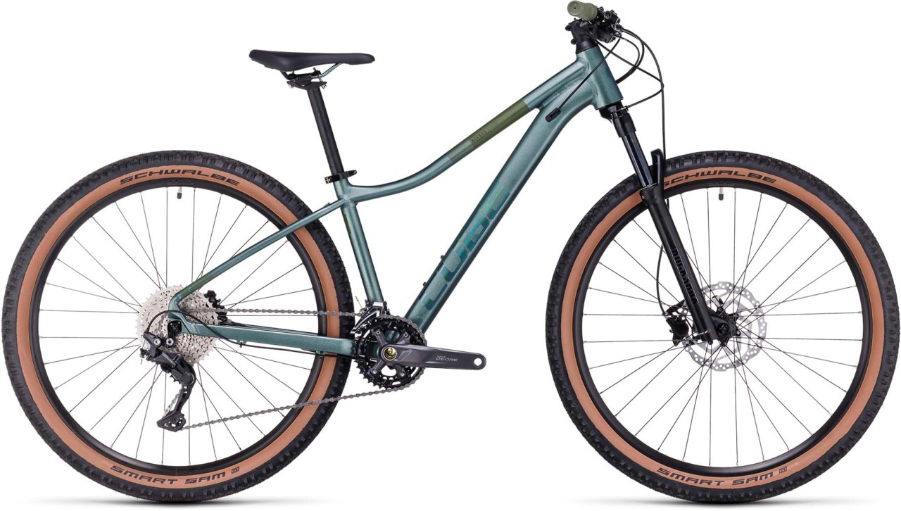 Cube Access WS Race sparkgreen n olive 2023 - Hardtail Mountainbike Women