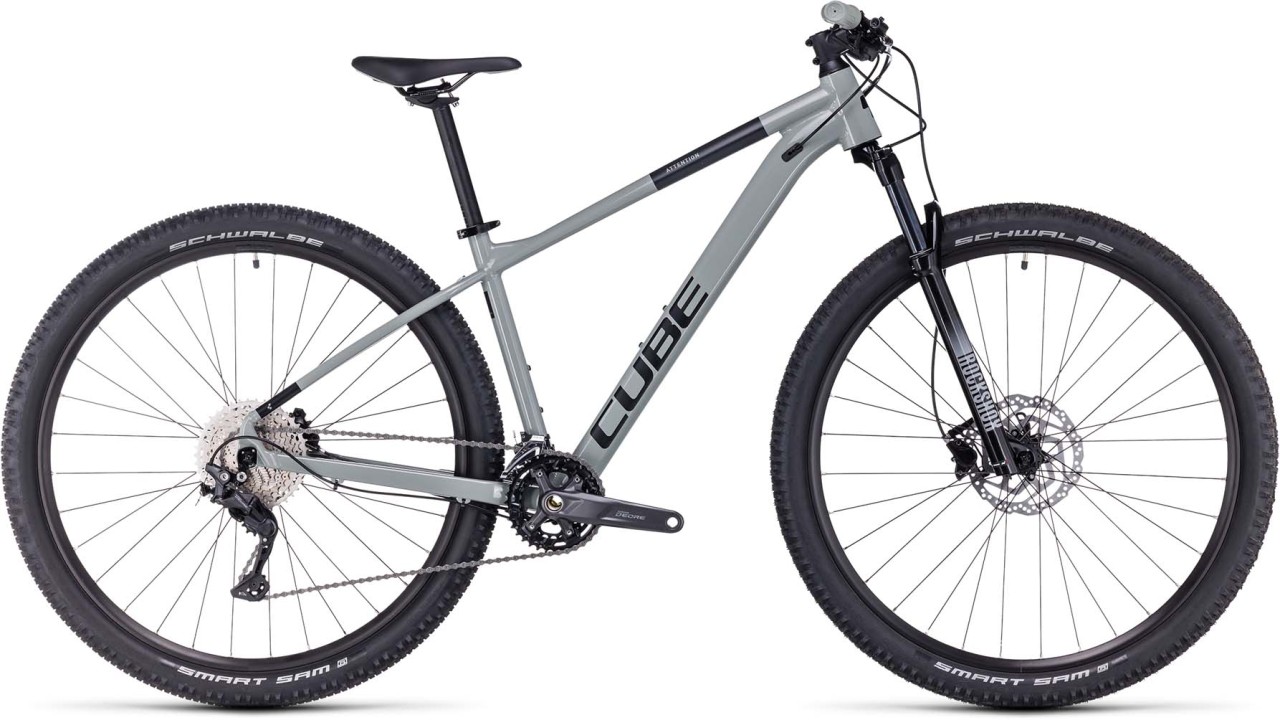 Cube Attention swampgrey n black 2023 - Hardtail Mountainbike