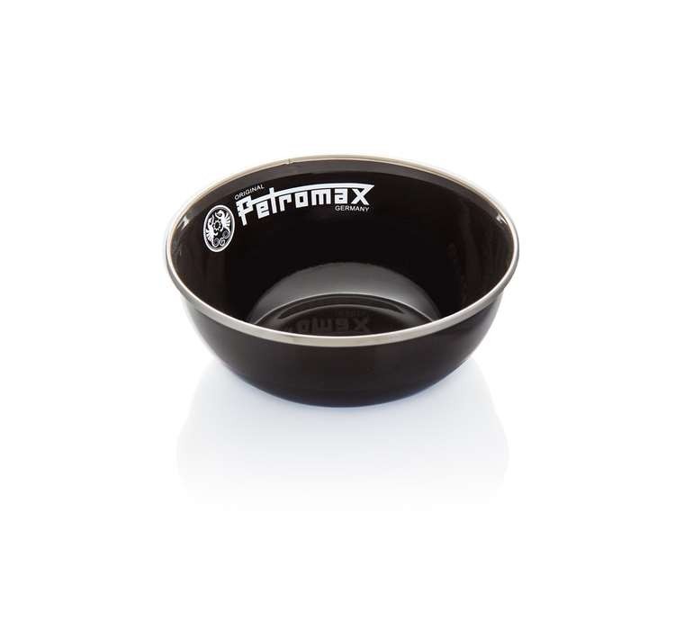 Petromax Enamel bowls black (2 pieces in set)