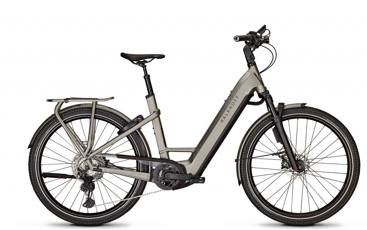 Kalkhoff Endeavour 7.B Advance+ ABS jetgrey matt 2023 - Touring E-Bike Easy Entry