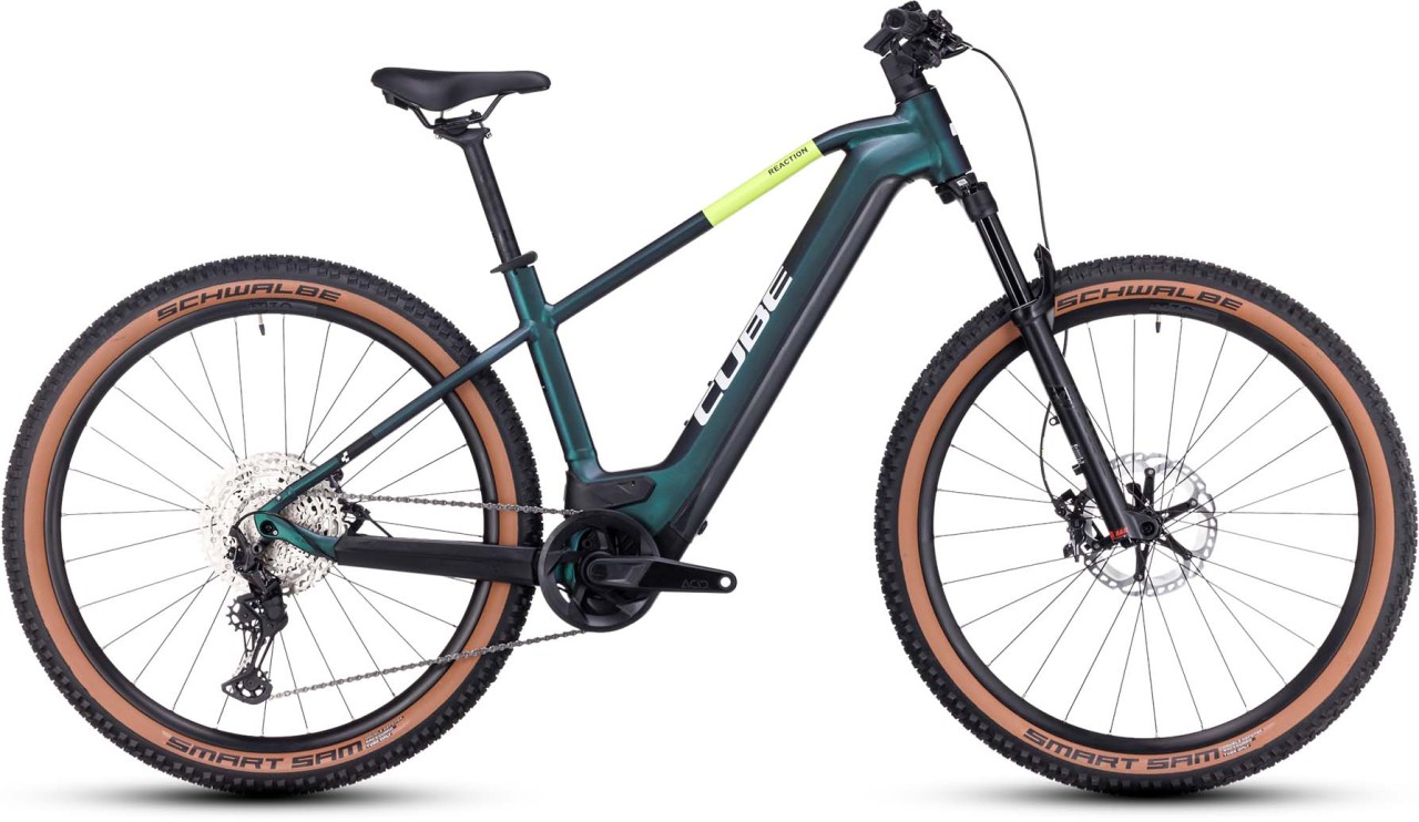 Cube Reaction Hybrid SLT 750 goblin n yellow 2023 - E-Bike Hardtail Mountainbike