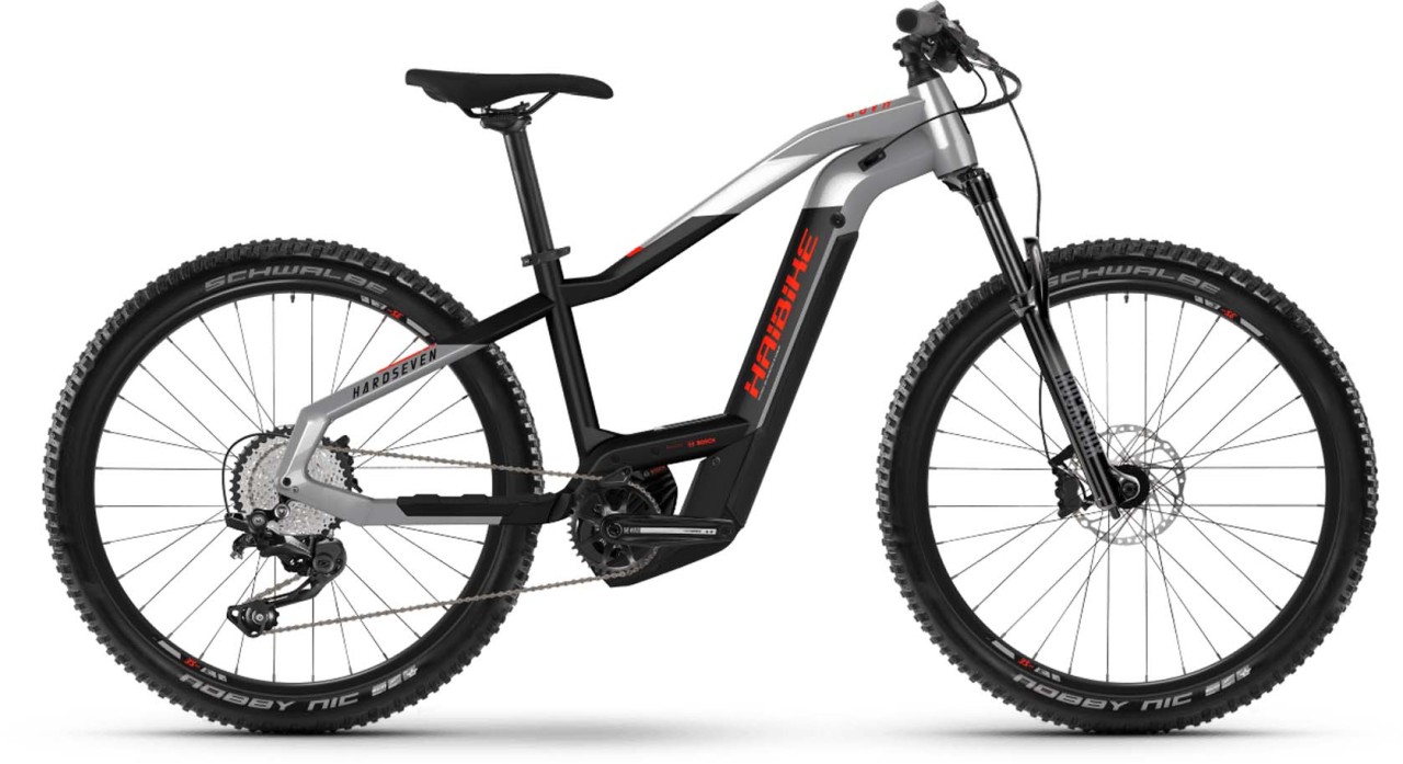 Haibike HardSeven 9 i625Wh urban grey/black 2022 - E-Bike Hardtail Mountainbike
