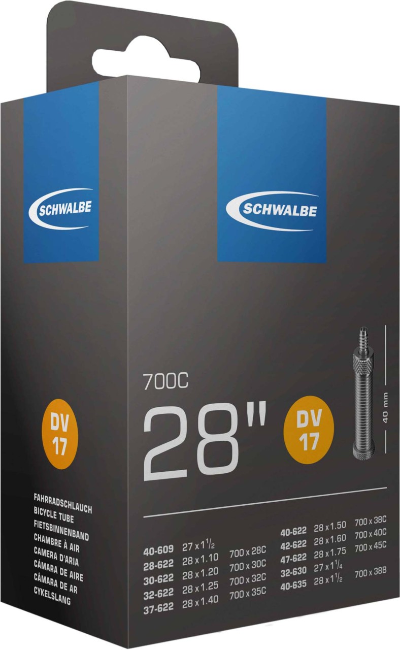 Schwalbe Tube No. 17 DV (28"/700C)