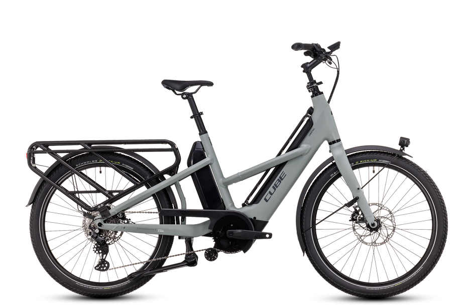 Cube Longtail Sport Hybrid 1350 swampgrey n reflex 2024 - E-Bike Cargo Bike
