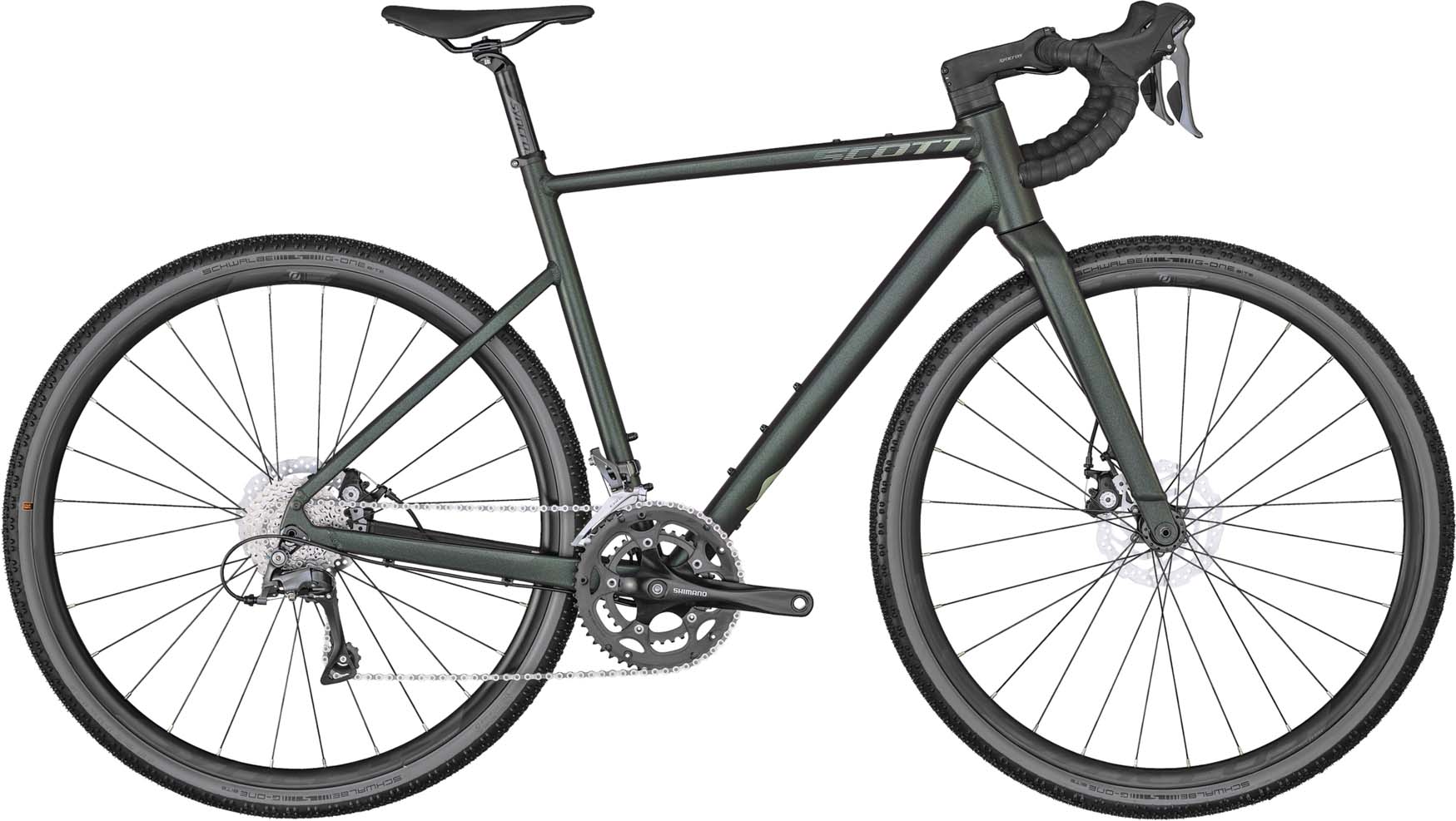 Scott Speedster Gravel 50 Prism Iridium Black 2023 Gravel bike
