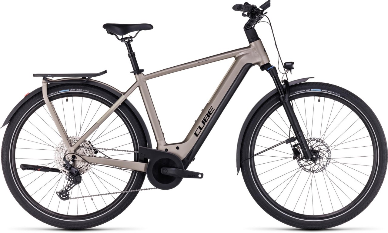 Cube Kathmandu Hybrid Pro 750 flashstone n black 2024 - E-Bike Trekkingrad Herren