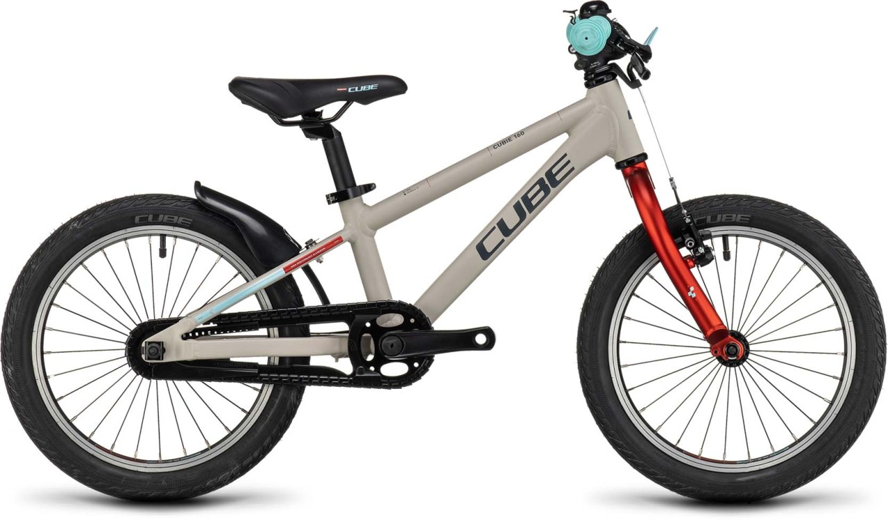 Cube Cubie 160 RT grey n red 2023 - Kid Bike 16 Inches