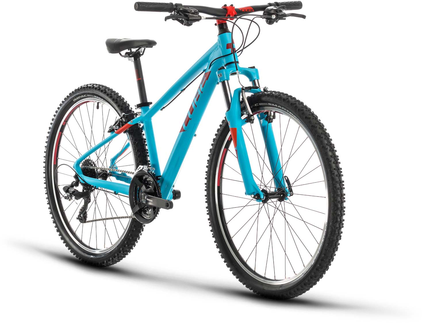 vernieuwen Algebra Glad Cube Acid 260 blue n red 2021 - Kid Bike 26 Inches | MHW