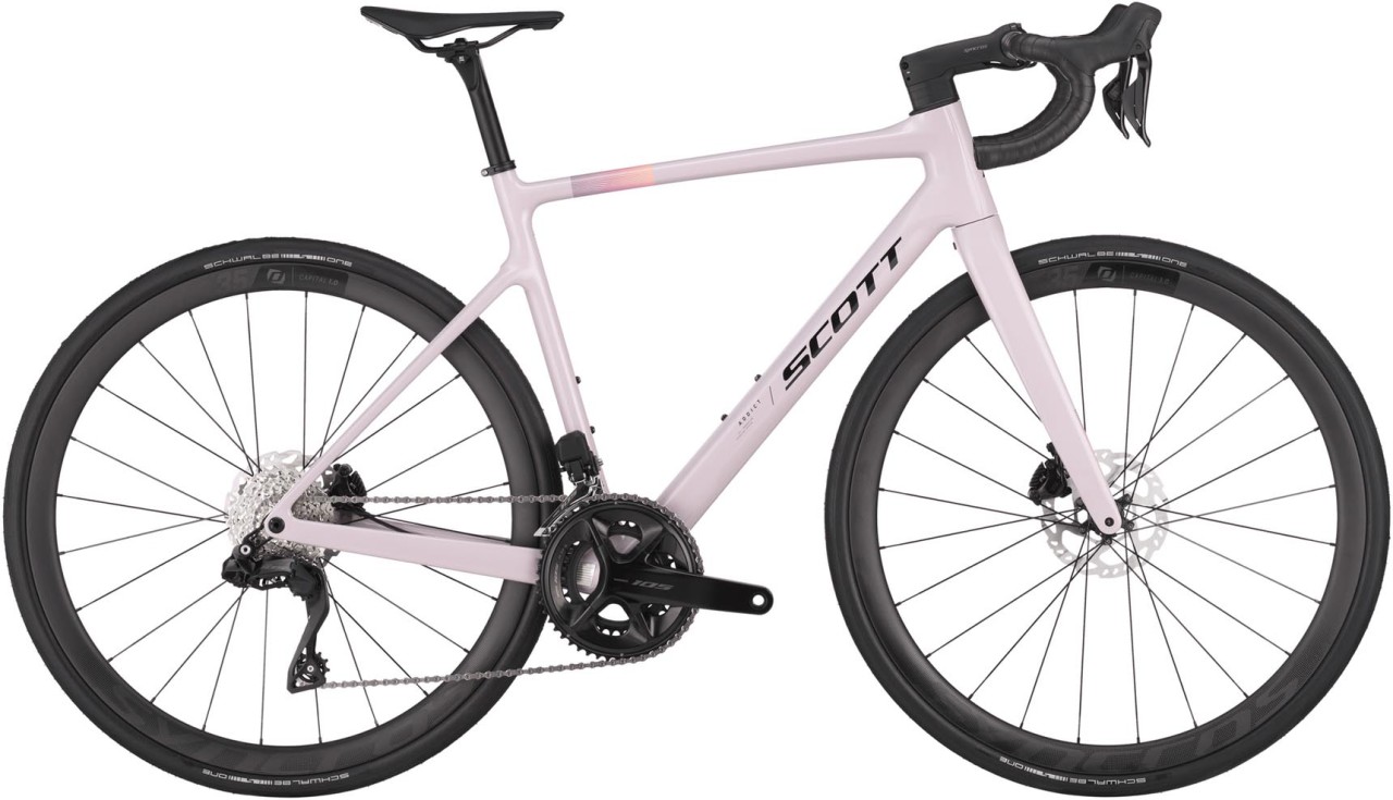 Scott Addict 30 hushed pink 2025 - Road Bike Carbon