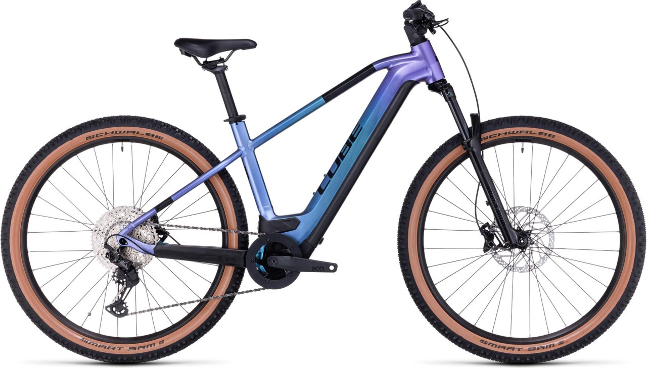 Cube Reaction Hybrid Race 625 switchblue n black 2024 - E-Bike Hardtail Mountainbike