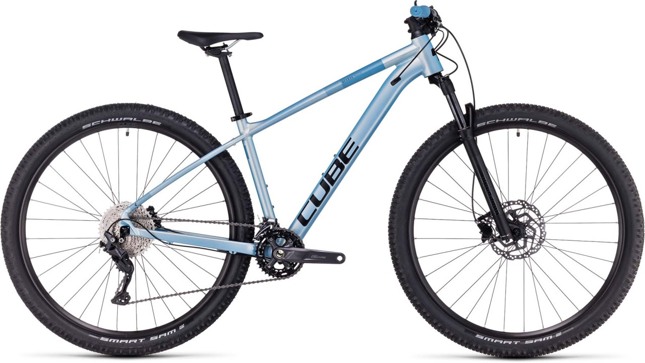 Cube Access WS Race sagemetallic n petrol 2023 - Hardtail Mountainbike Women