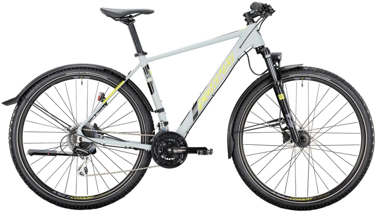 Conway MC 4.9 lightgrey matt / acid metallic 2022 - Hardtail Mountainbike