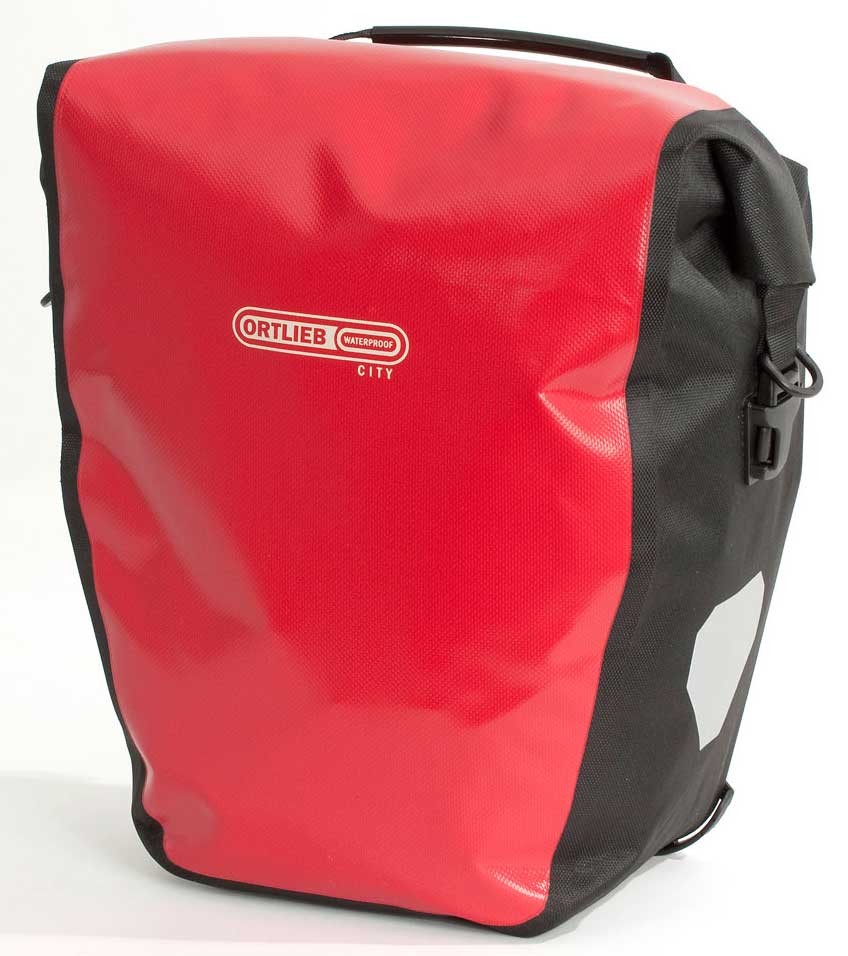 Ortlieb Back-Roller City (pair) rear pannier red