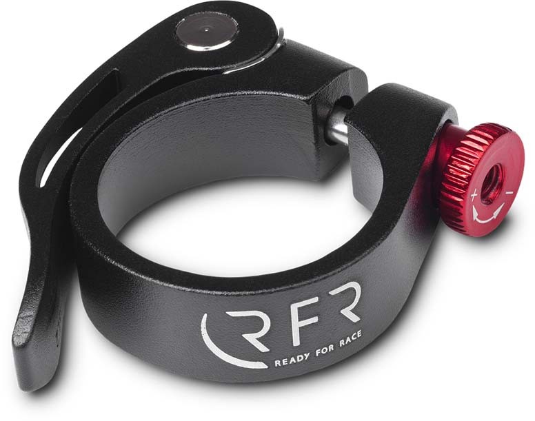 RFR Seat clamp with quick release 34.9 mm black n red