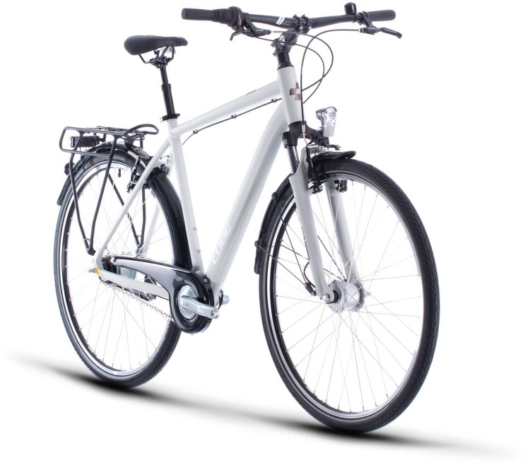 white cube bike