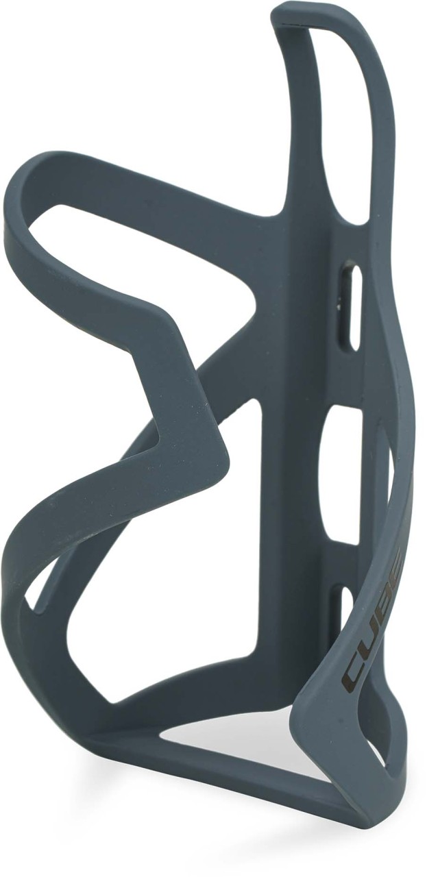 Cube Bottle cage HPP Sidecage - matt grey'n'glossy black