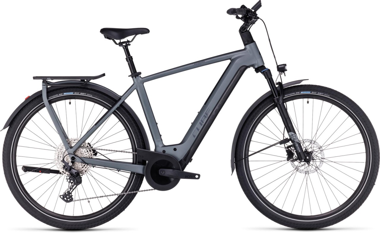 Cube Kathmandu Hybrid Pro 750 flashgrey n metal 2024 - Touring E-Bike Men - with damages in paintwork