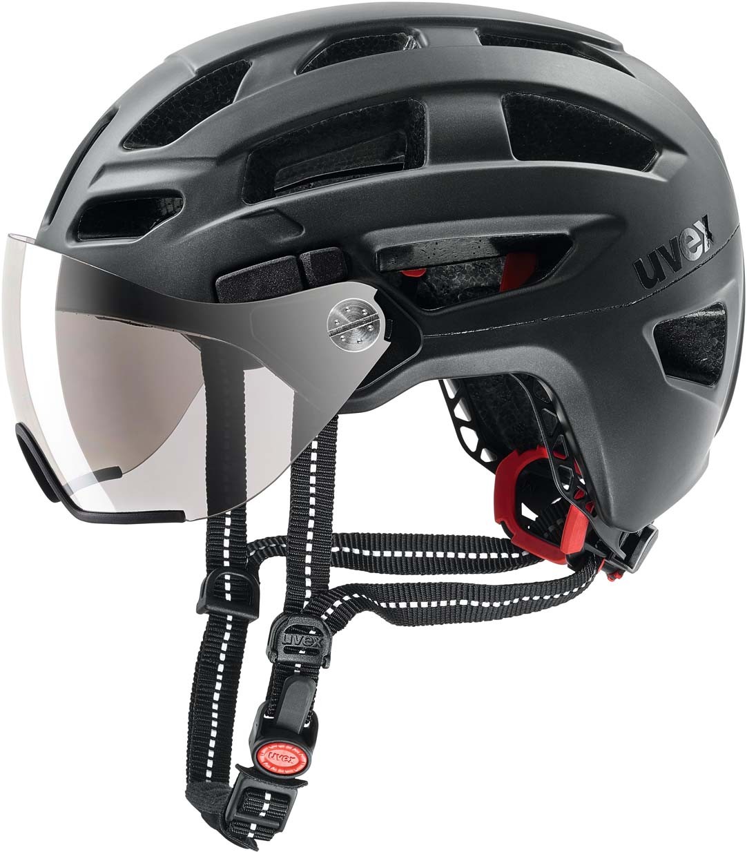 uvex finale visor bike helmet