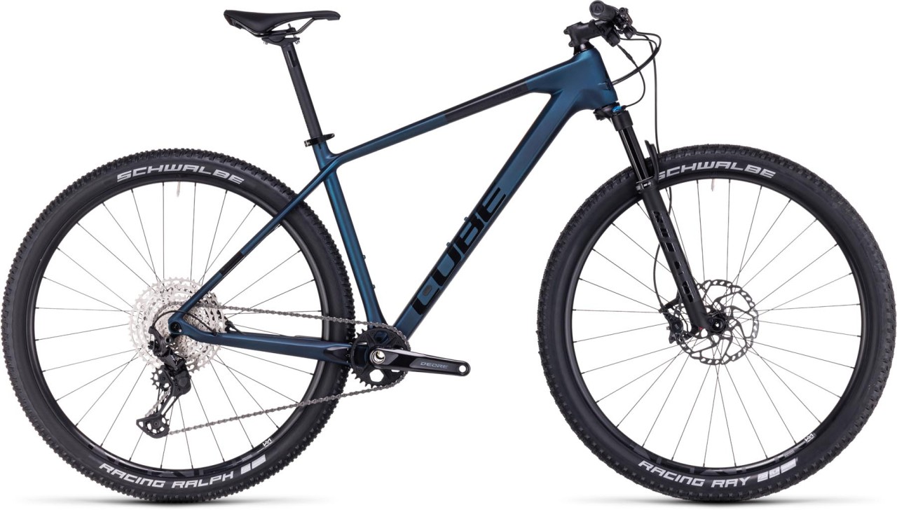 Cube Reaction C:62 Race bluehaze n black 2024 - Hardtail Mountainbike