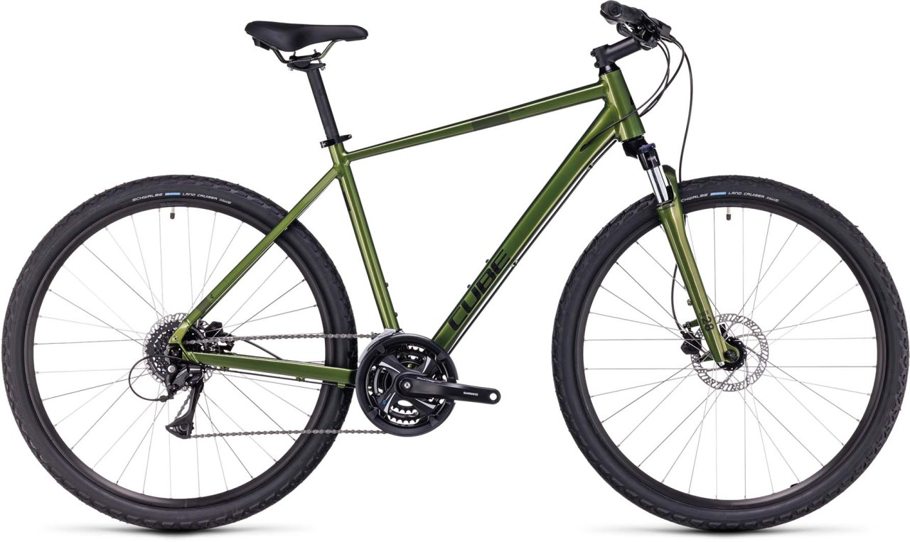 Cube Nature shinymoss n black 2023 - Cross Bike Men