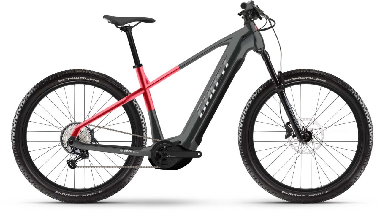 Ghost E Teru Pro black pearl deep red 2023 E Bike Hardtail MTB