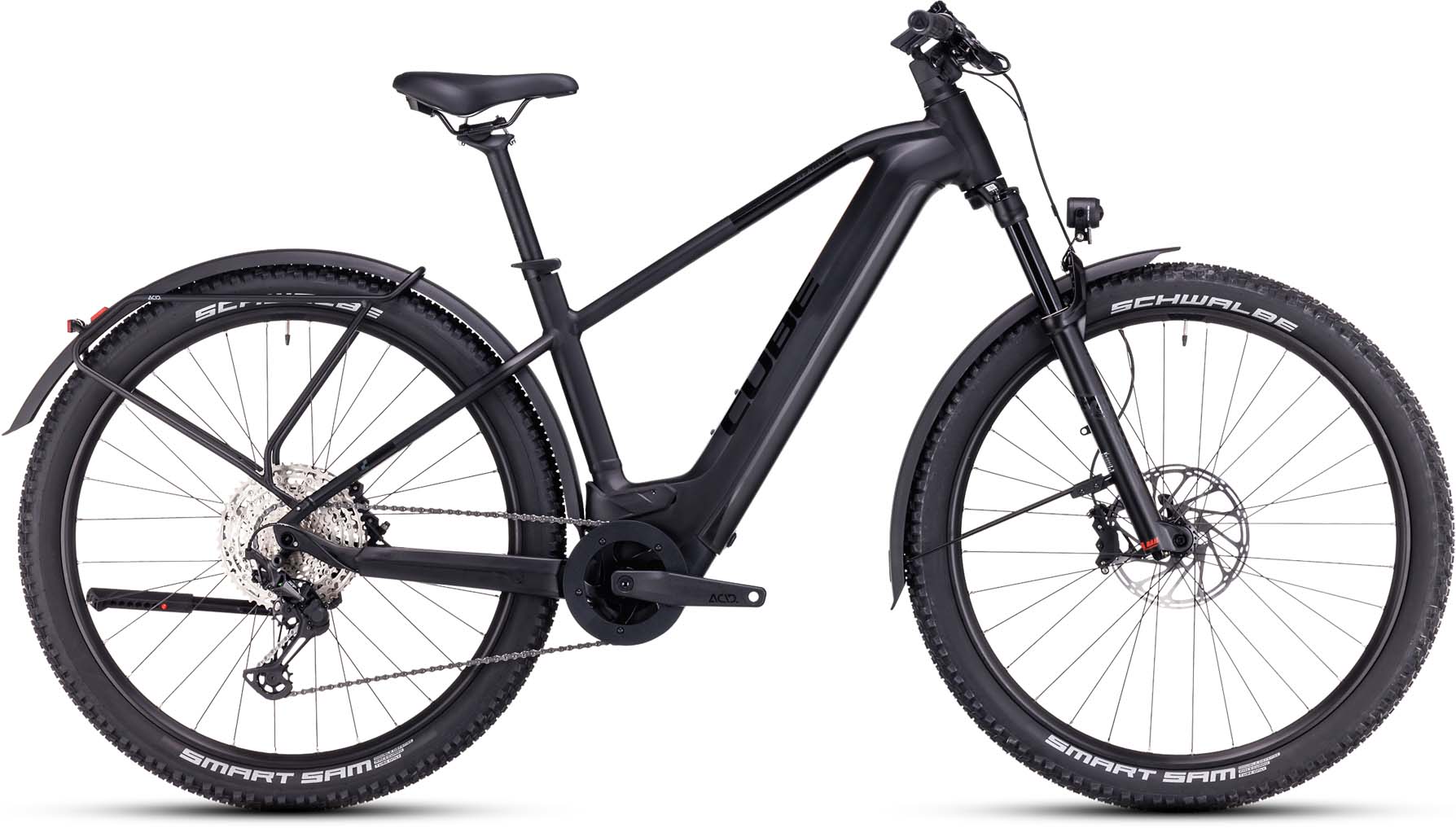 Cube Reaction Hybrid SLX 750 Allroad black n reflex 2023 E Bike