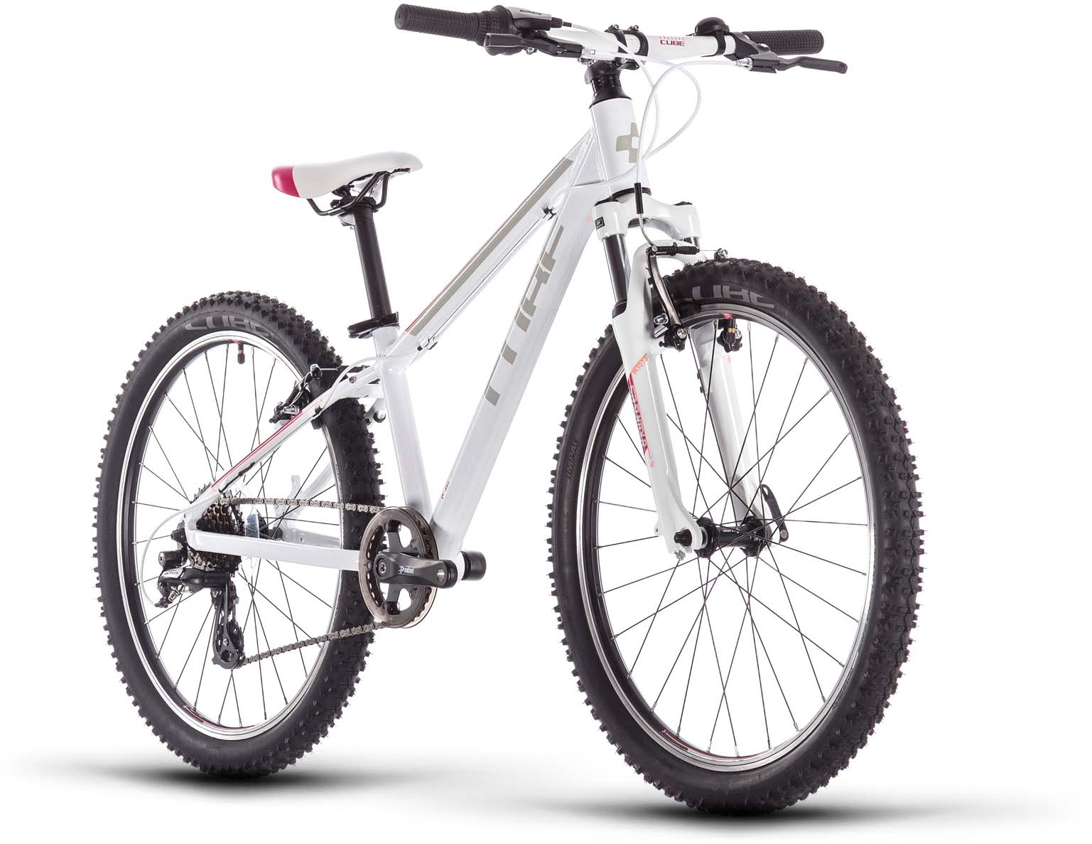 cube mountain bike black and red