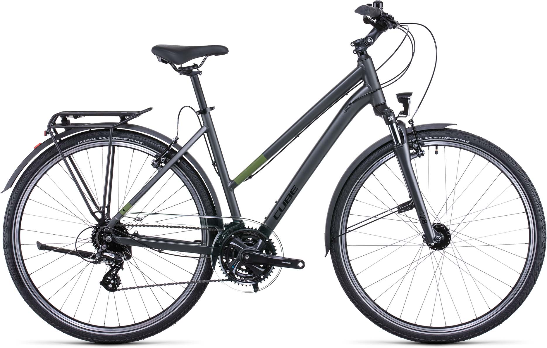 onszelf De neiging hebben Afstoting Cube Touring iridium n green 2022 - Touring Bike Women | MHW