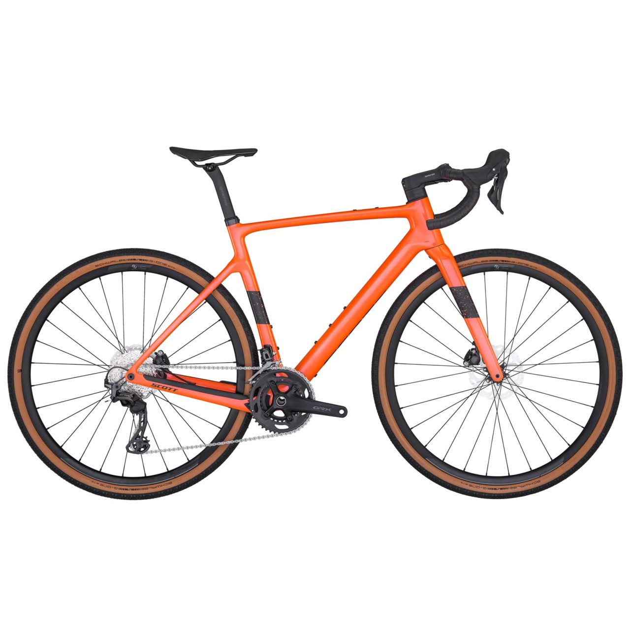 Scott Addict Gravel 40 Acid Orange 2024 - Gravel bike