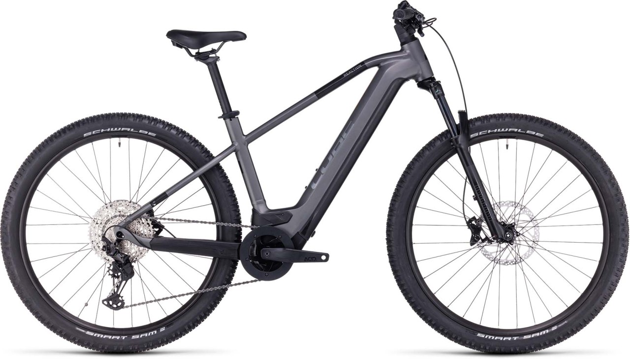 Cube Reaction Hybrid Race 750 grey n metal 2023 - E-Bike Hardtail Mountainbike