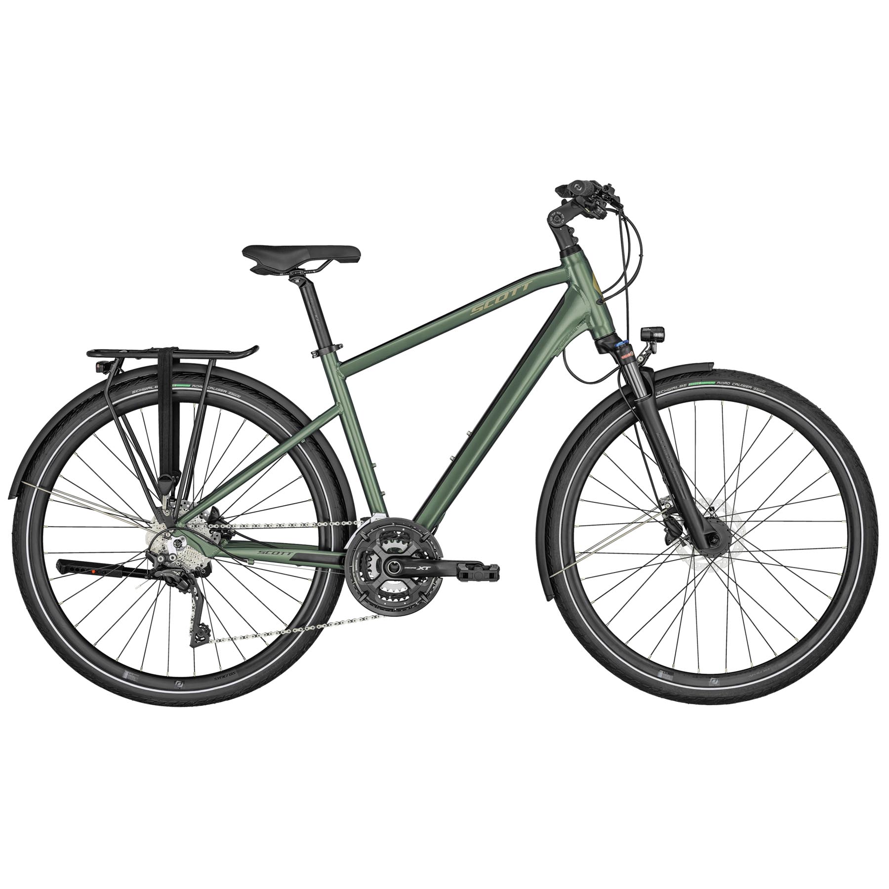 Scott Sub Sport 10 Men Malachite Green 2023 Touring Bike Men MHW