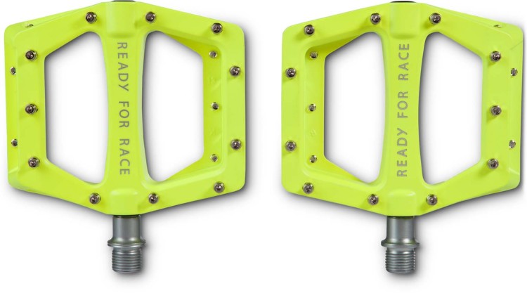 yellow bike pedals