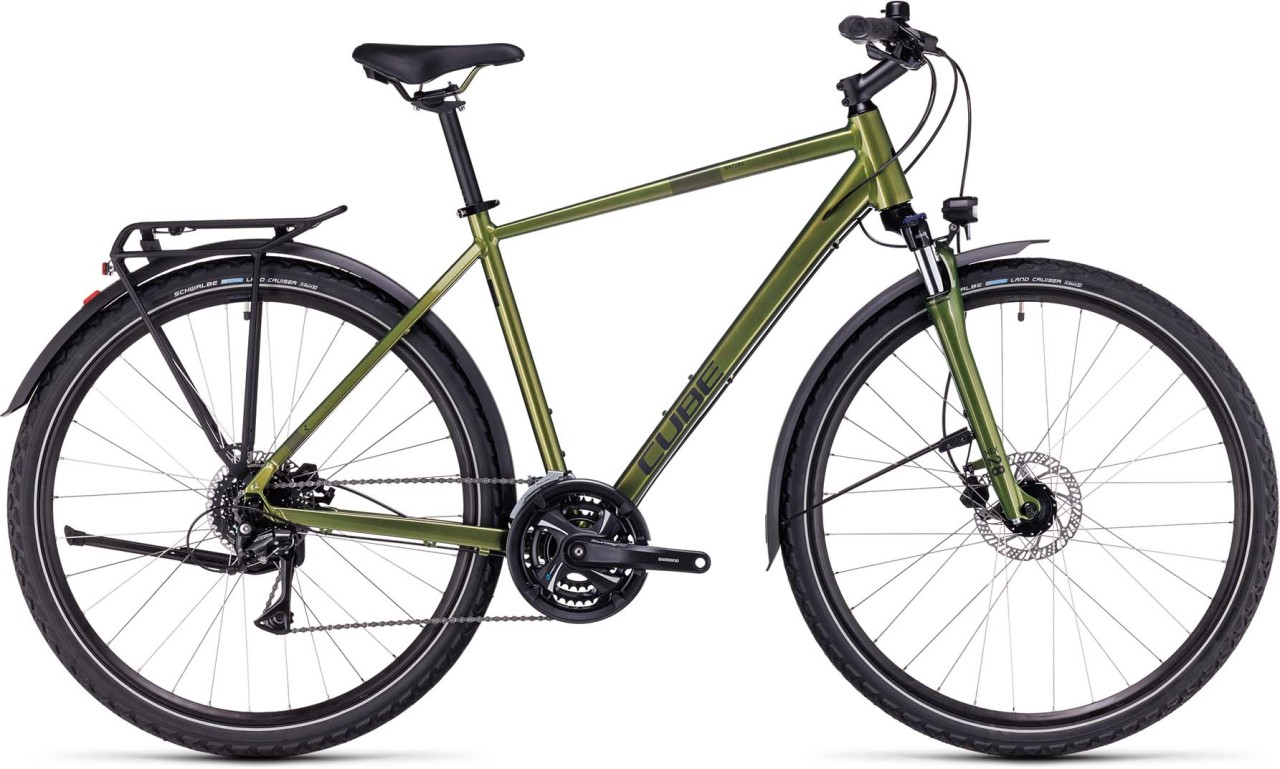 Cube Nature Allroad shinymoss n black 2023 - Cross Bike Men